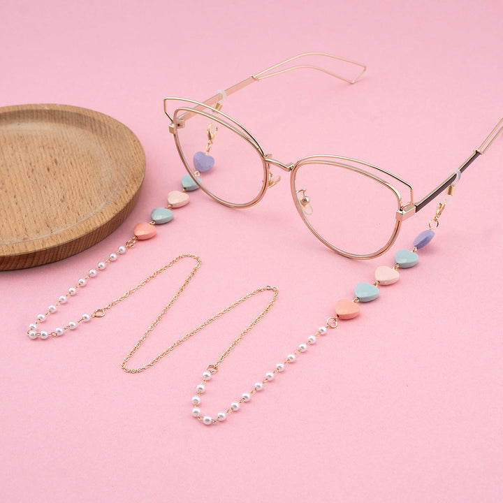 Heart Beaded Eyewear Chain Kalsten