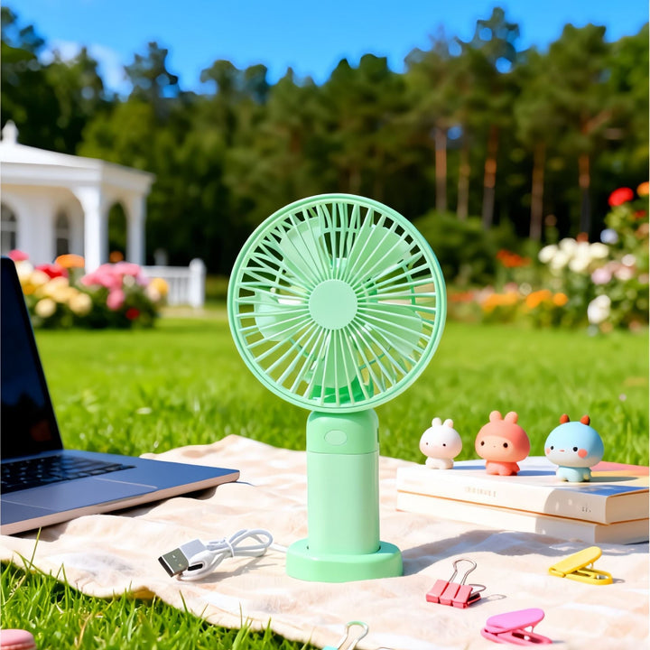 Women's Portable Table Fan with Flexible Head and USB Connection Kalsten