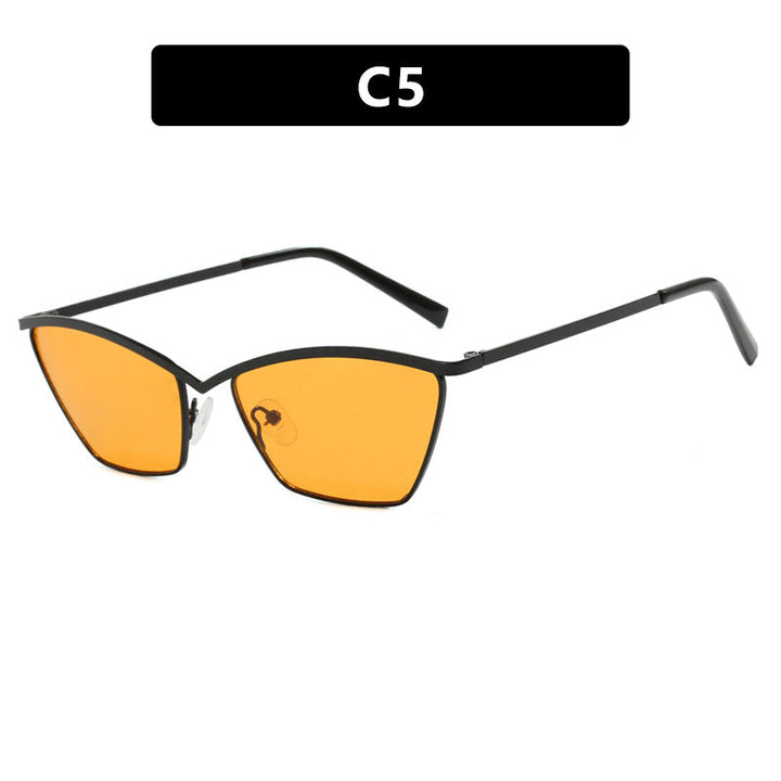 Ladies Cat-Eye Sunglasses with stylish metal frame and UV protection Kalsten
