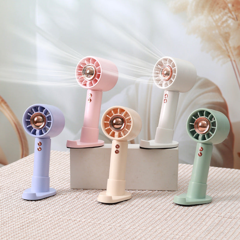 Ladies Portable Hand Fan with Powerful Battery Technology Kalsten