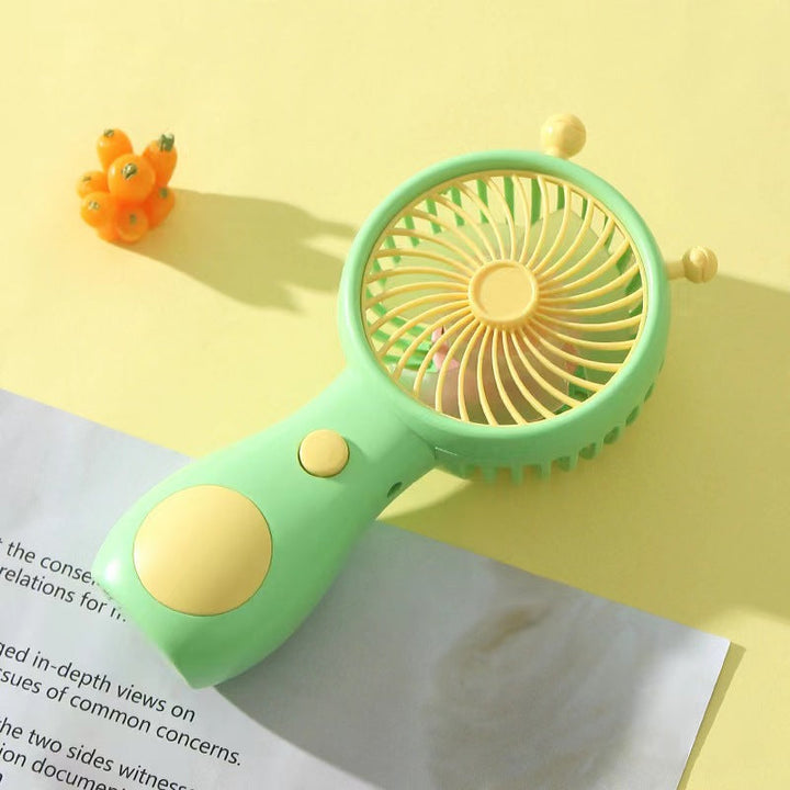 Ladies Portable Hand Fan with Ergonomic Design and Quiet Operating Modes Kalsten