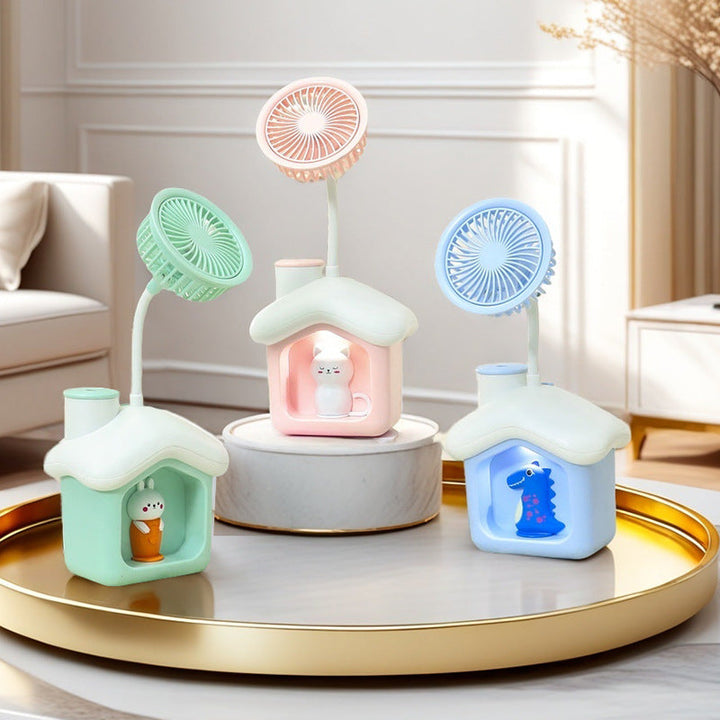 Women Portable USB Fan in Unique Bear Design Kalsten