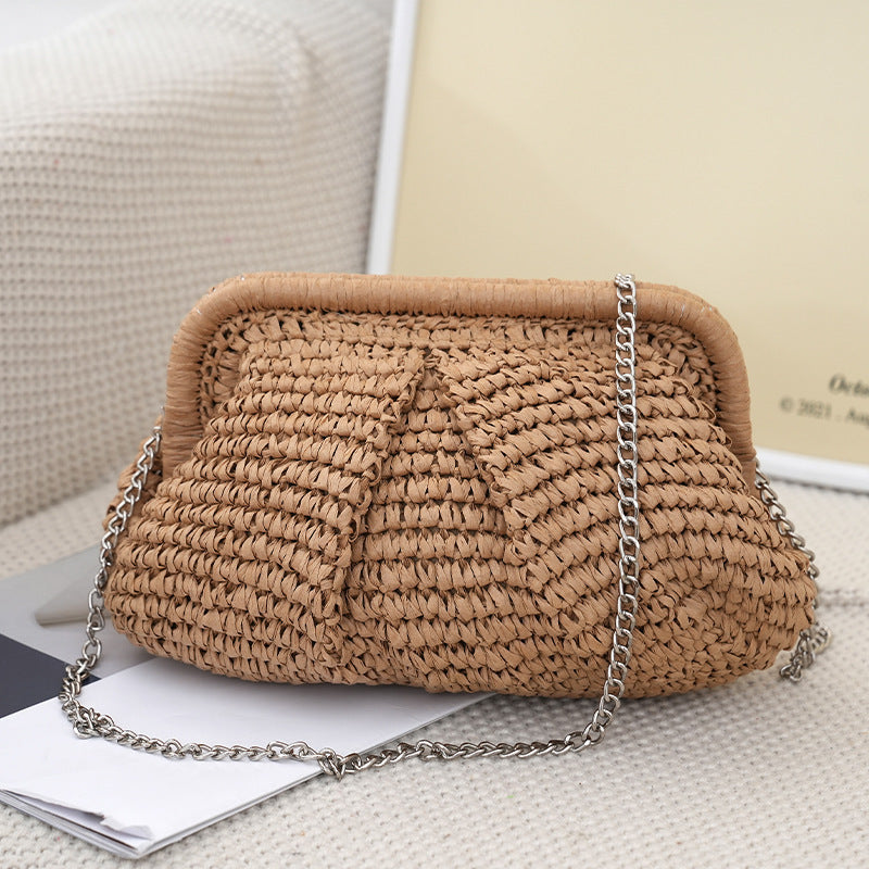 Fashionable handbag with loose folding design Kalsten