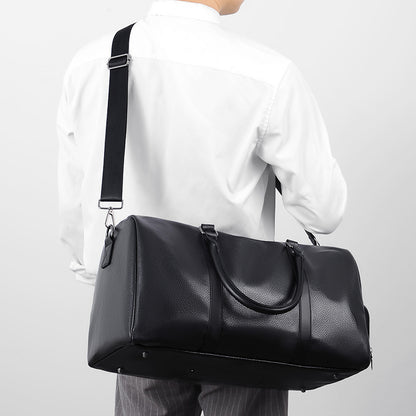 Premium Leather Travel Duffle Bag Acalora