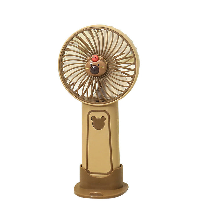 Women Portable Mini Fan with Cute Bear Design Kalsten