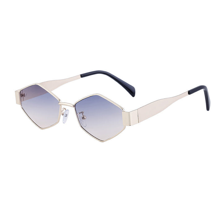 Women's geometric sunglasses with modern frame Kalsten