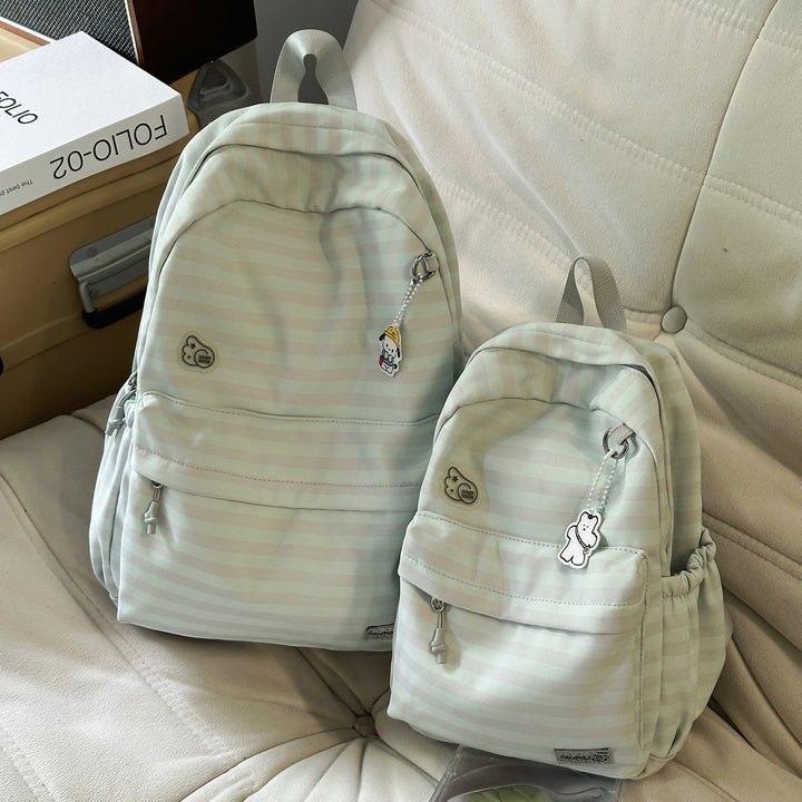 Playful Striped Backpack