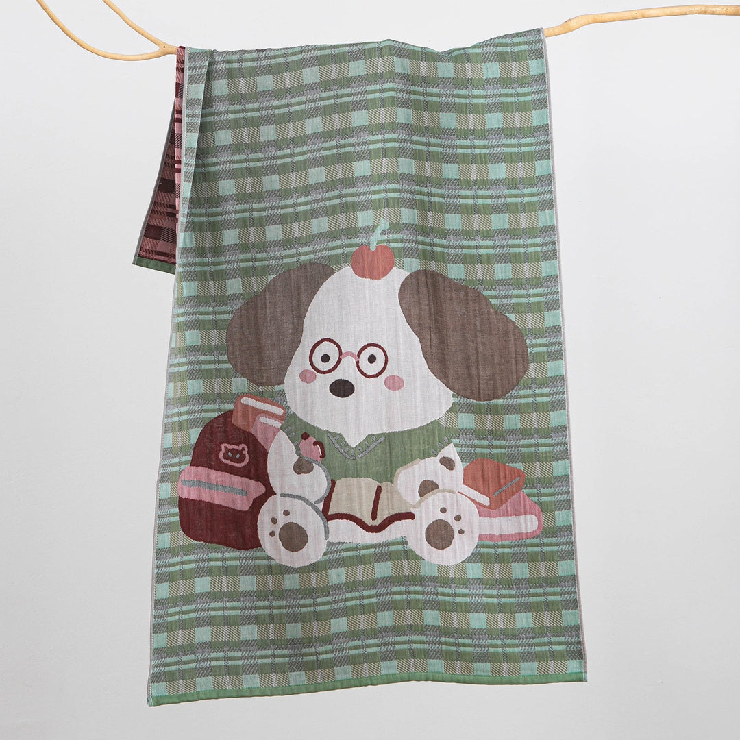 Women's cuddly cloth with processed bear motif Kalsten