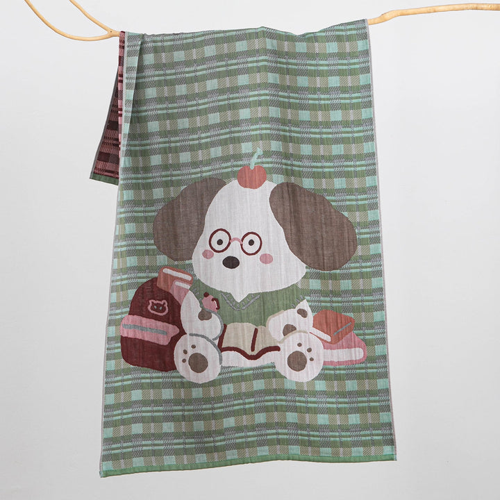Women's cuddly cloth with processed bear motif Kalsten
