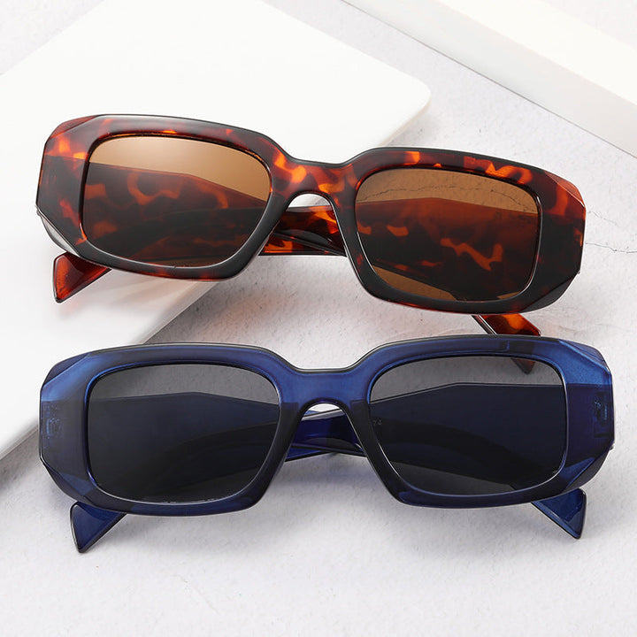 Women’s fashionable square sunglasses with trendy tortoiseshell design Kalsten