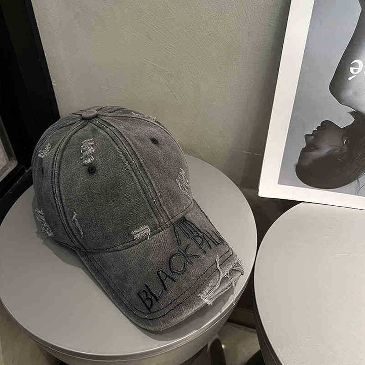 Women's Distressed Denim Baseball Cap Kalsten 1784188369
