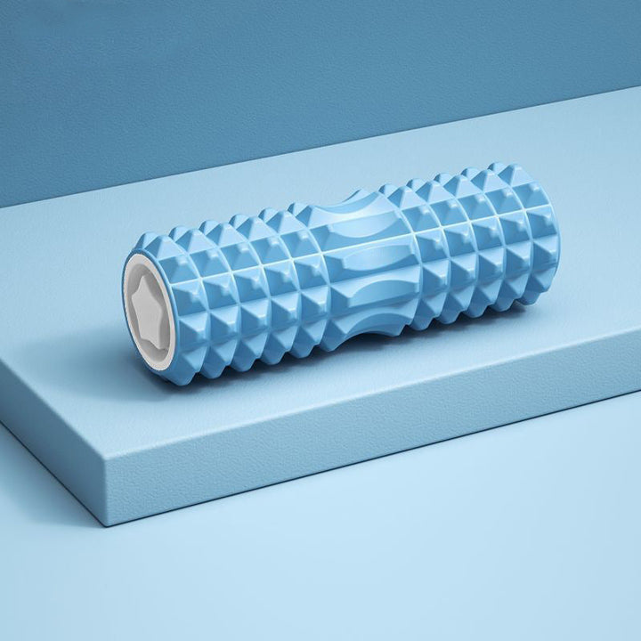 Massage fascia roller with structured grip surfaces Kalsten