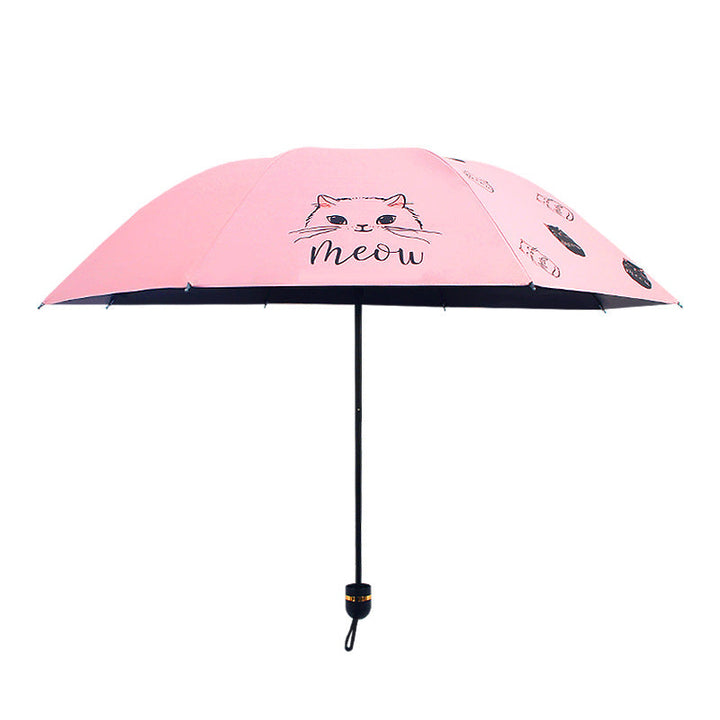Ladies umbrella with playful cat design Kalsten