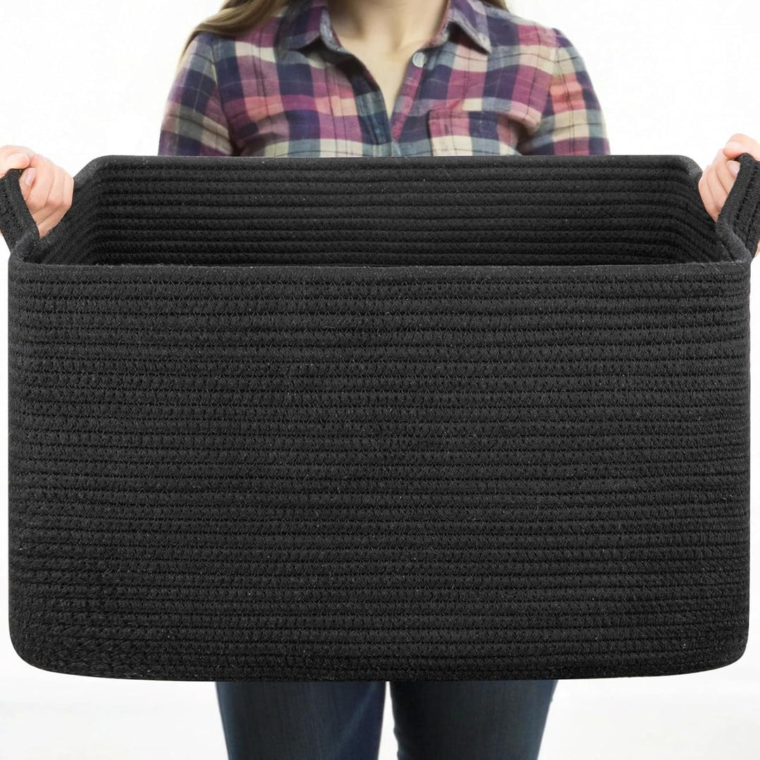 Women Versatile Storage Basket with Sturdy Handles Kalsten