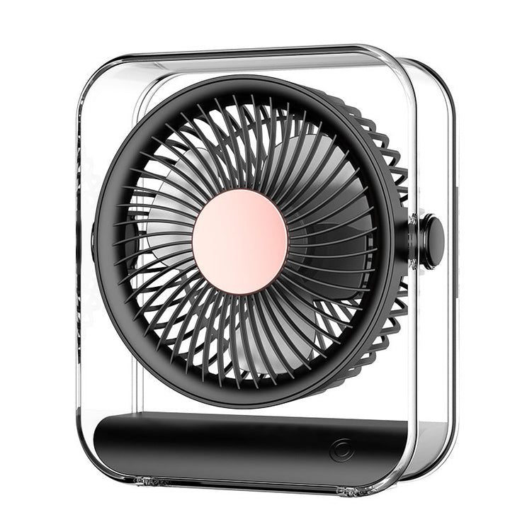 Unisex Portable Mini Table Fan with Battery and 360-Degree Rotating Function Kalsten