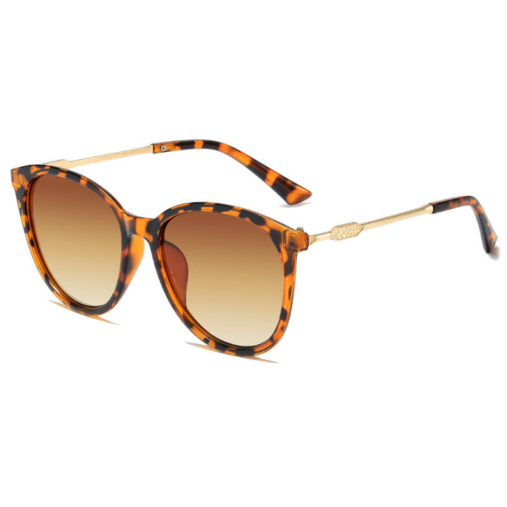 Women's Fashion Cat-Eye Sunglasses with Mirrored Lenses Kalsten