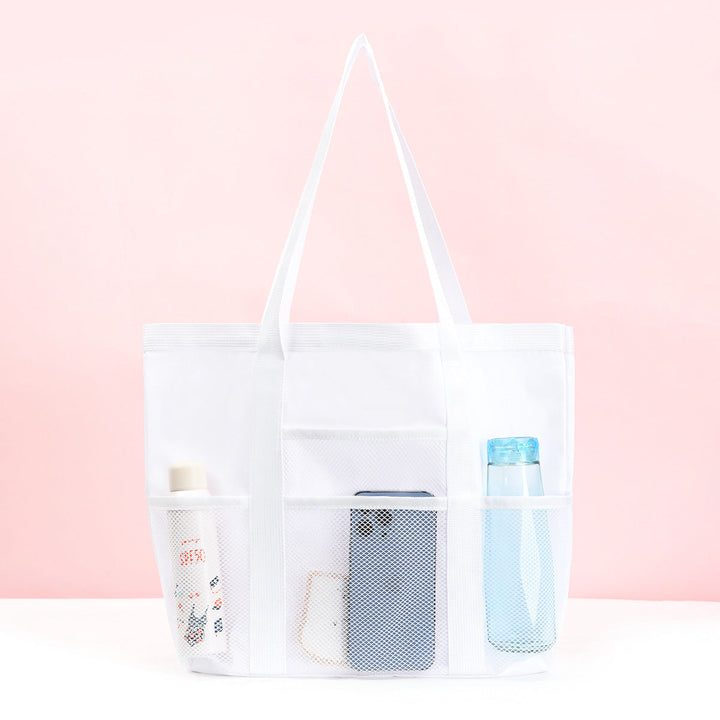 Padded shopping bag with side mesh pockets Kalsten