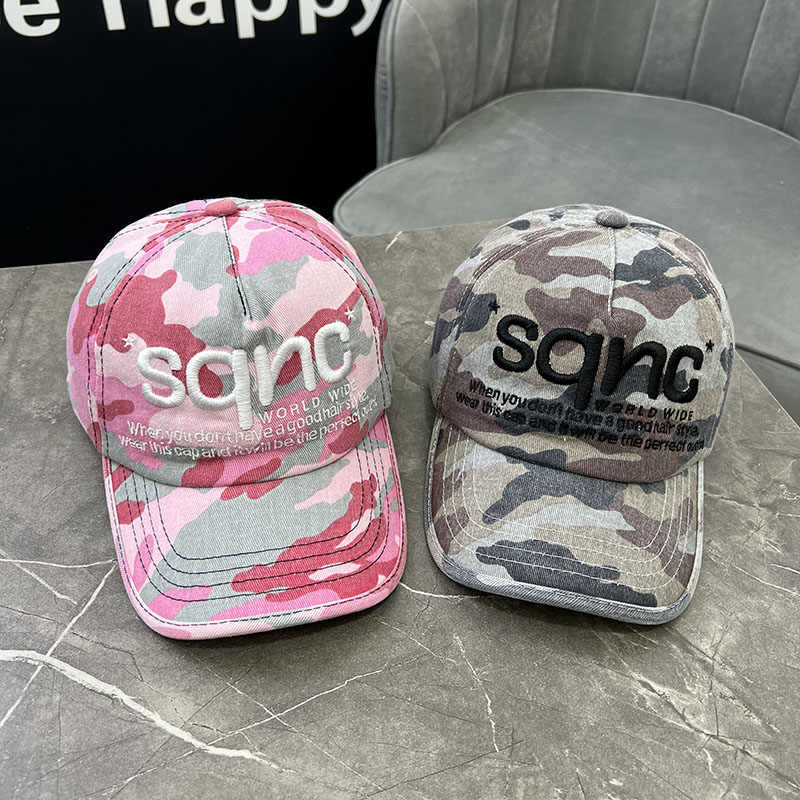 Unisex Camouflage Embroidered Baseball Hat Kalsten