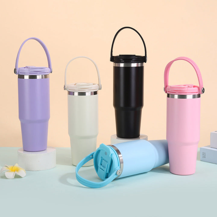 Ladies Insulated Mug with Ergonomic Carry Handle Kalsten