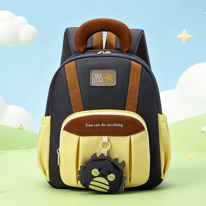 Children's Playful Character Design School Backpack