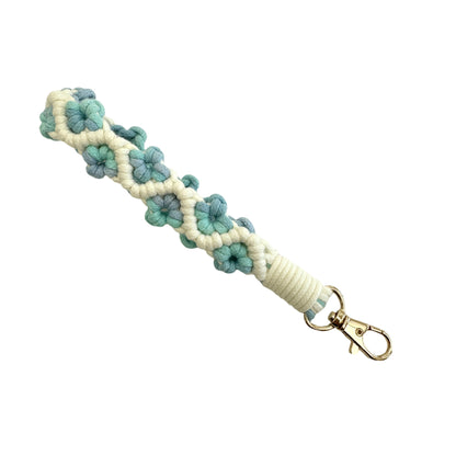 Decorative Macrame Keychain Strap Acalora
