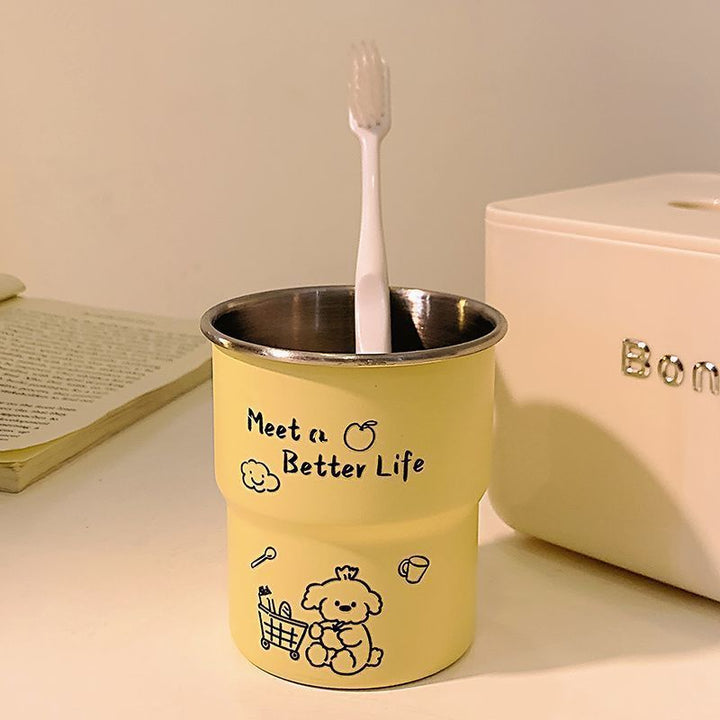 Toothbrush holder with humorous animal design Kalsten