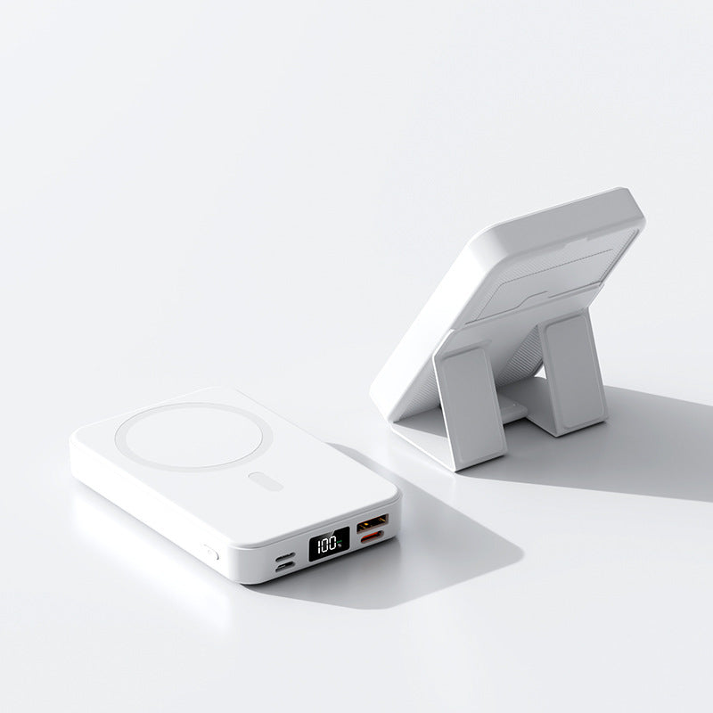 Portable Magsafe Powerbank with Integrated Stand and Digital Display Kalsten