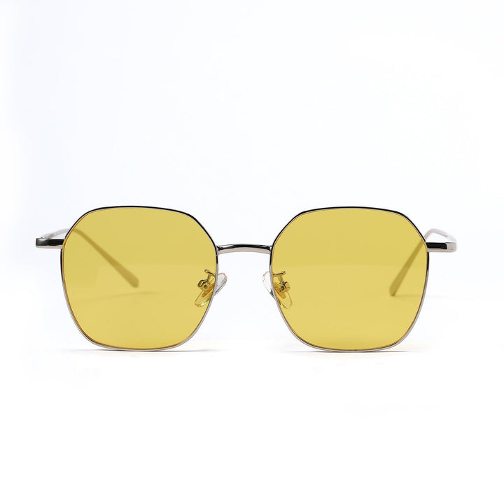 Women geometric sunglasses with modern metal frame Kalsten
