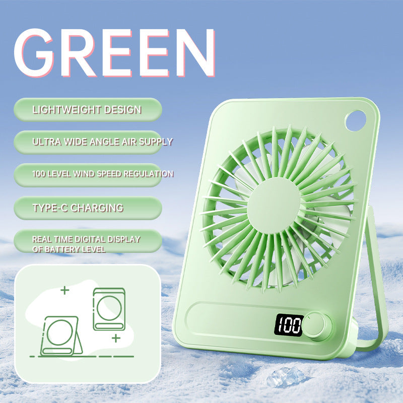 Women portable fan with digital speed control Kalsten