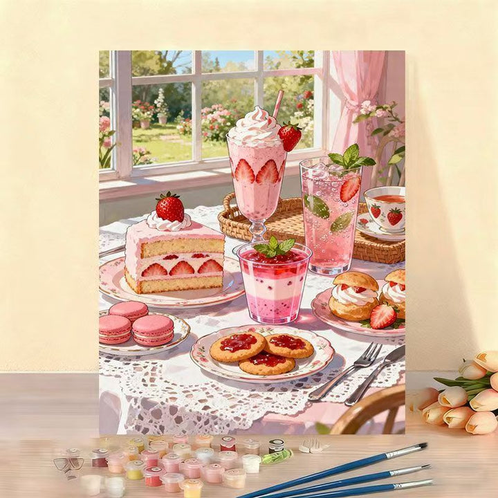 Gourmet Dessert Art Canvas Kit Kalsten