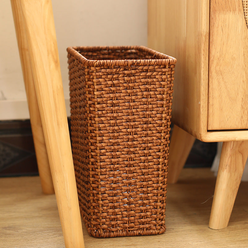 Unisex Rectangular Storage Basket made of handwoven material Kalsten