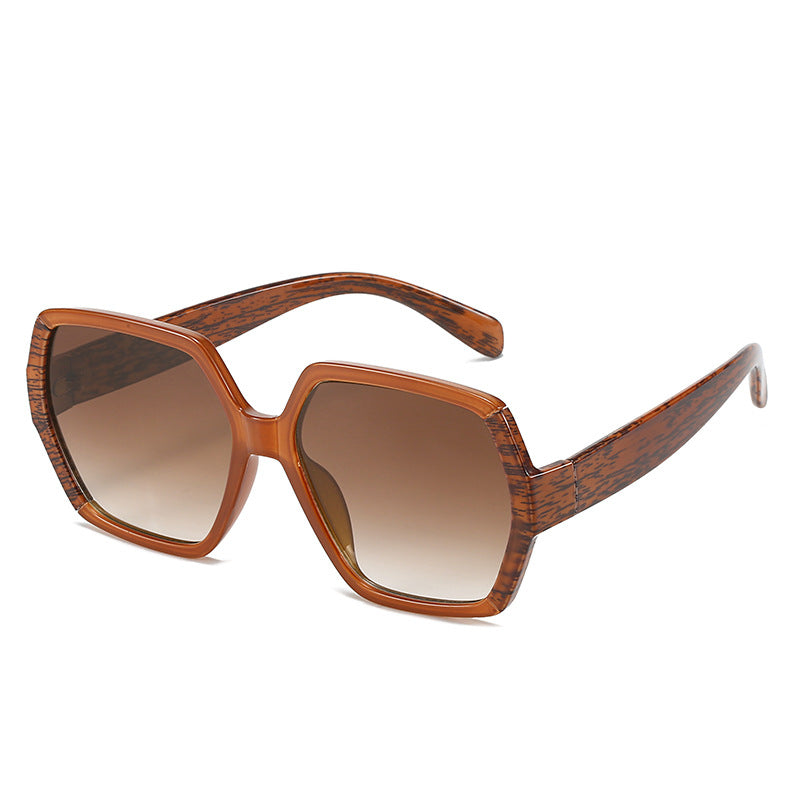Women's stylish oversized sunglasses with elegant square frame Kalsten