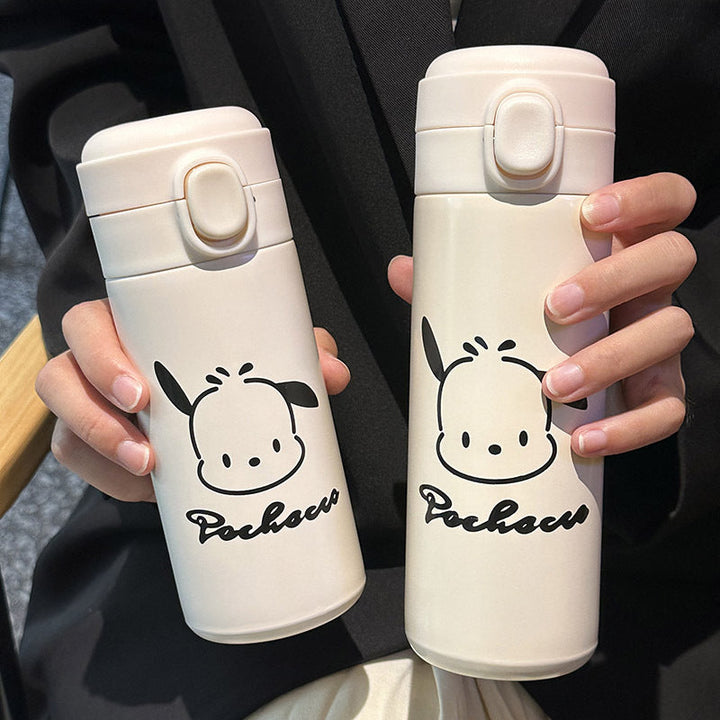 Ladies thermos bottle with secure flip top and cute animal design Kalsten