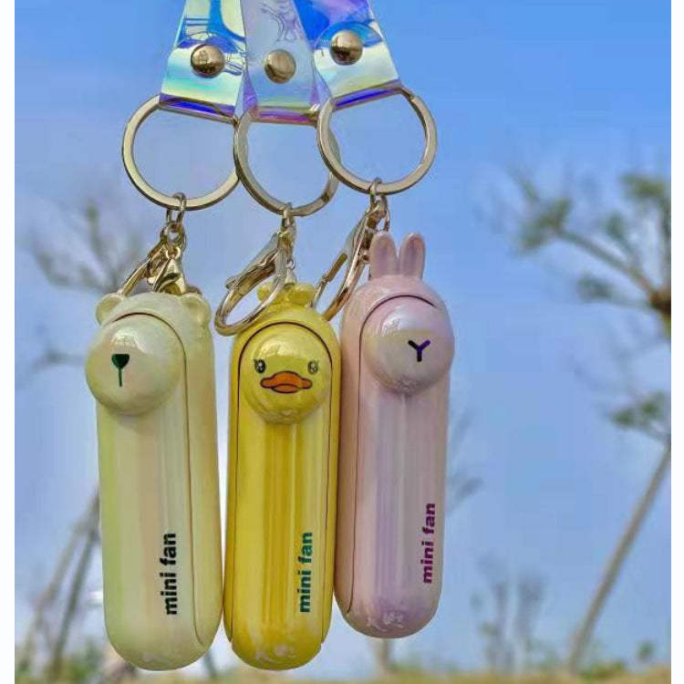 Unisex Mini Hand Fan in playful bunny design Kalsten