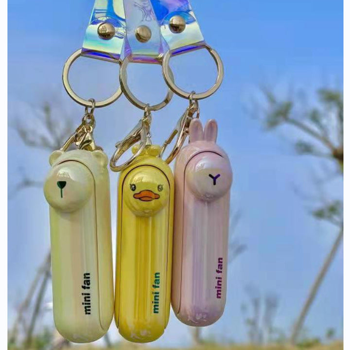 Unisex Mini Hand Fan in playful bunny design Kalsten