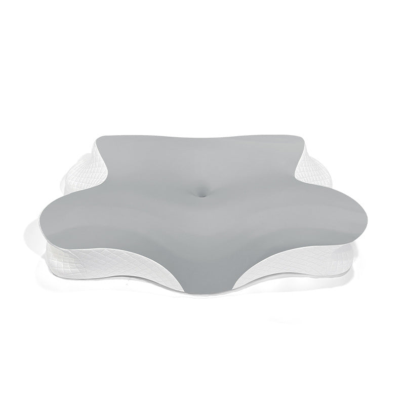 Contoured Neck And Head Support Pillow With Breathable Gel Layer Kalsten
