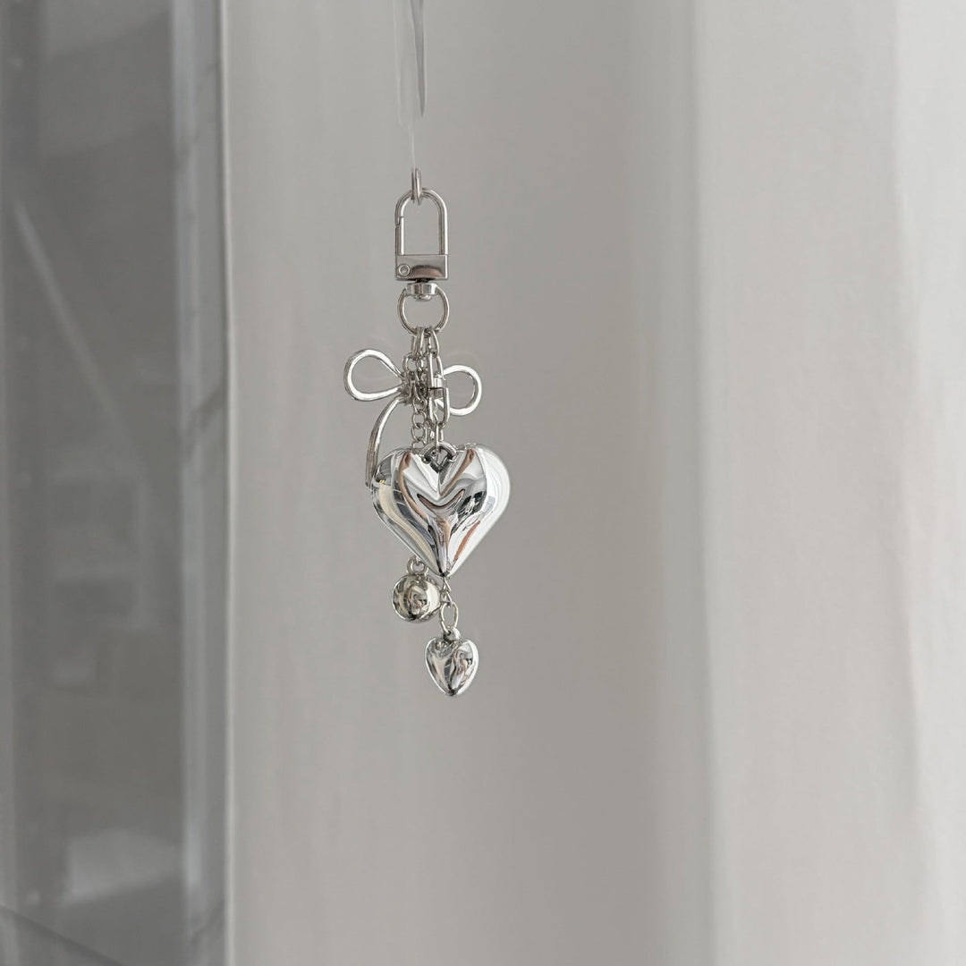 Heart-Shaped Pendant Keychain Kalsten