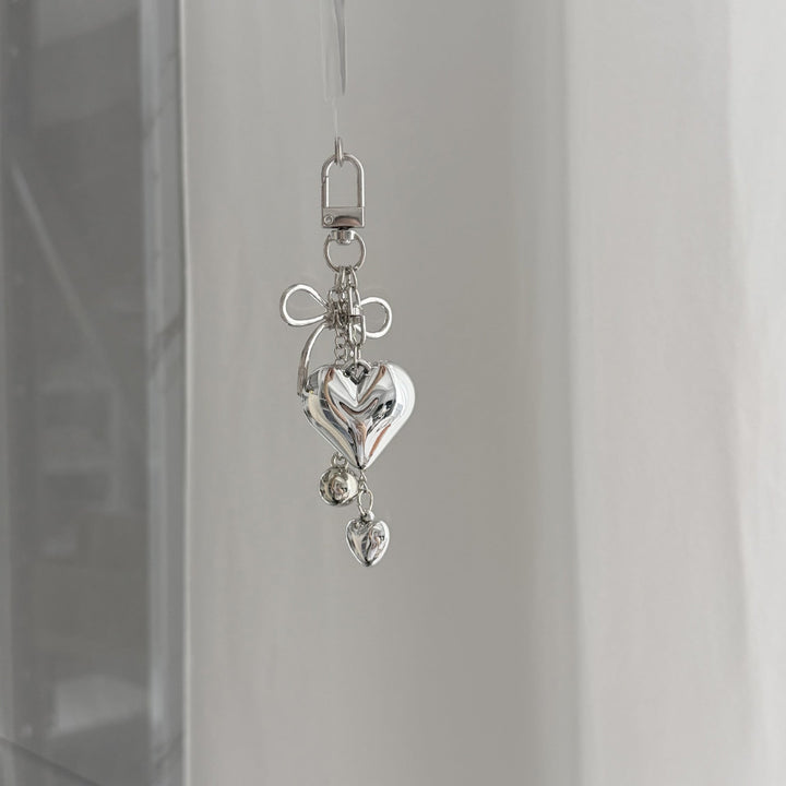 Heart-Shaped Pendant Keychain Kalsten