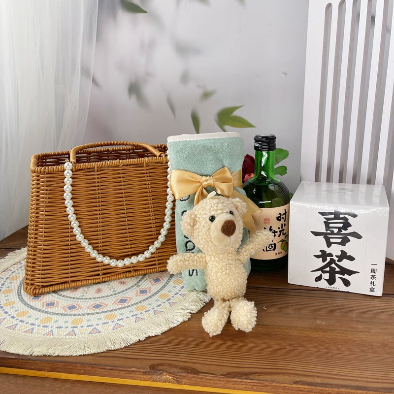 Women Diamond-shaped Handheld Basket Kalsten