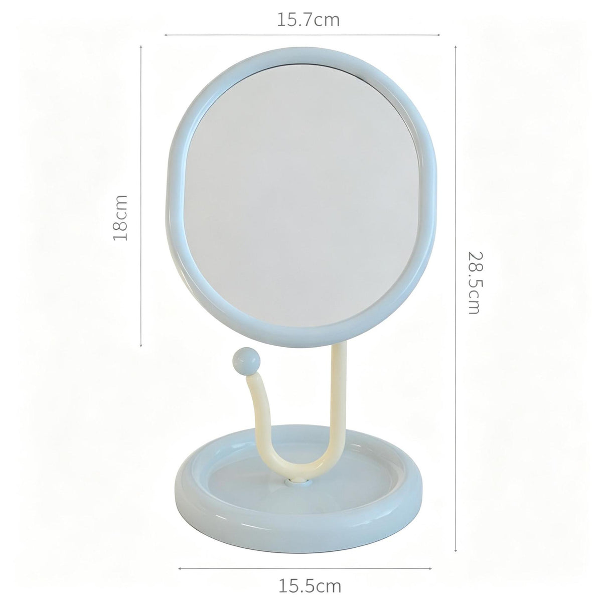 Adjustable Standing Vanity Mirror