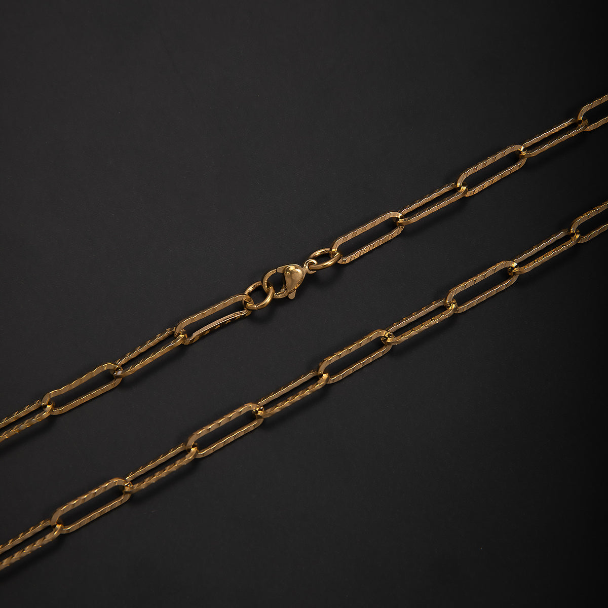 Elegant Open Link Chain Necklace Acalora