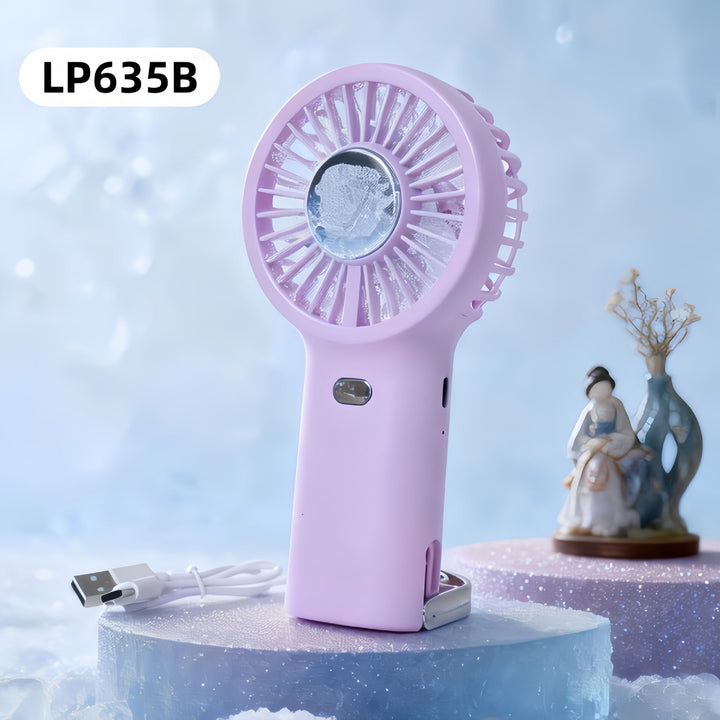 Women Portable Fan with Flexible Adjustable Speed Levels Kalsten