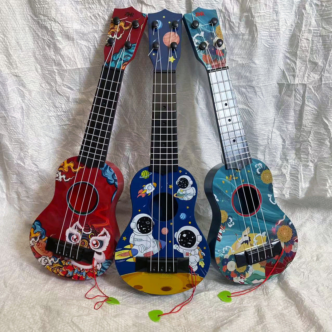 Decorative Space-Themed Ukulele Kalsten
