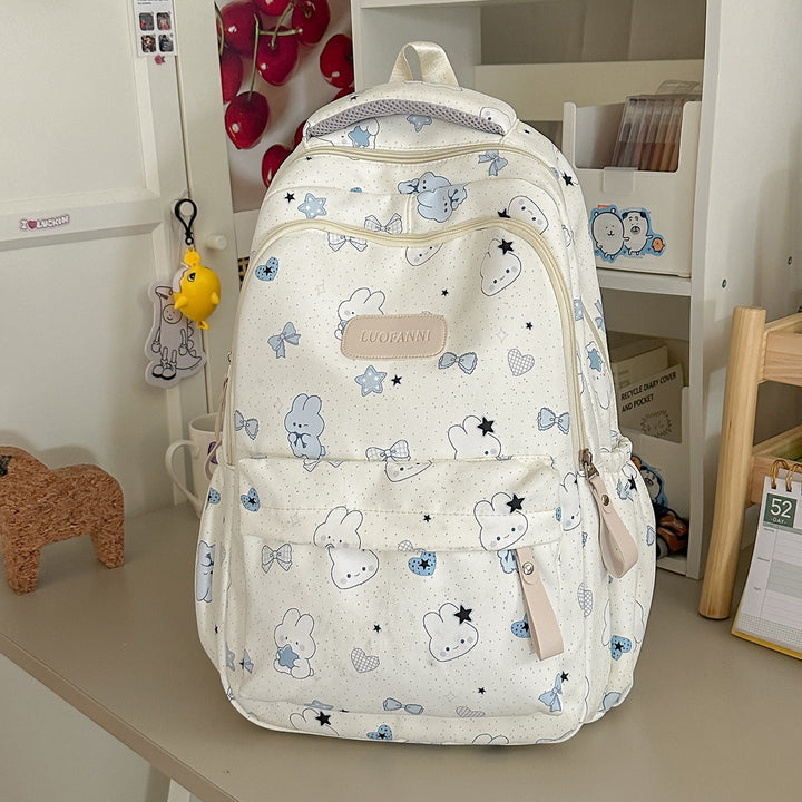 Cute Graphic Pattern School Backpack