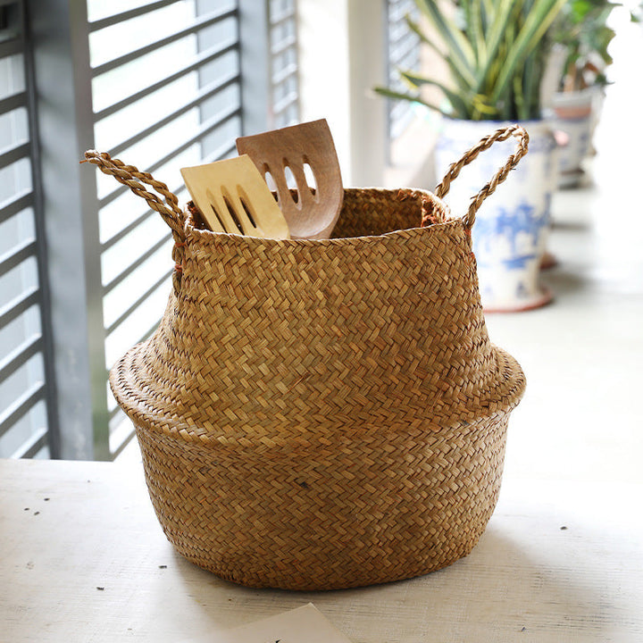 Handmade Woven Storage Basket Kalsten