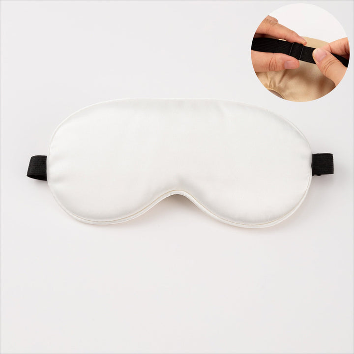 Unisex nan ergonomic sleep mask with adjustable elastic band and soft satin surface Kalsten