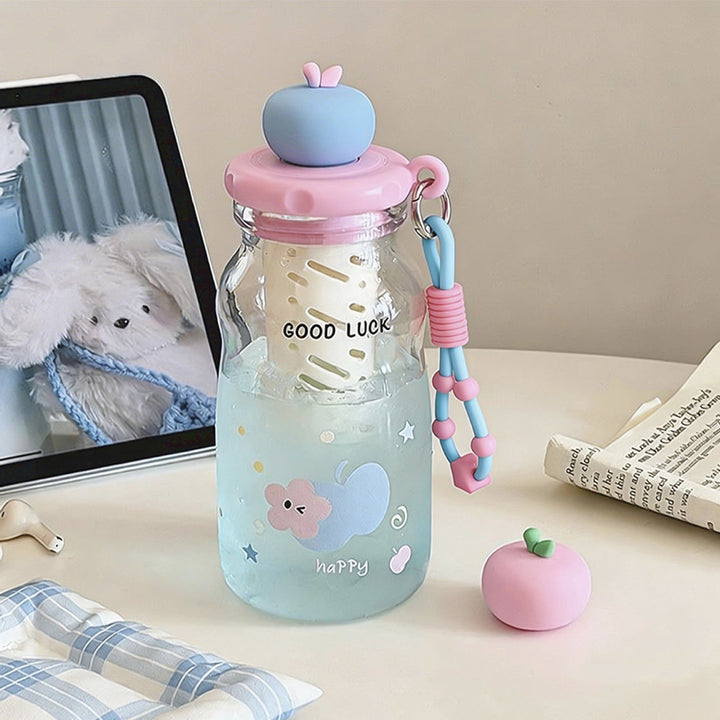 Women's Fruit Infuser Bottle with Practical Spout Stop Kalsten