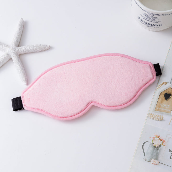 Unisex ergonomic sleep mask with three-dimensional contour and adjustable rubber band Kalsten