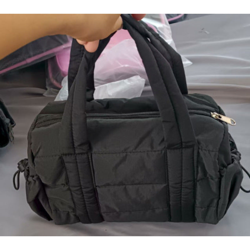Stylish Puffed Fabric Travel Bag Acalora