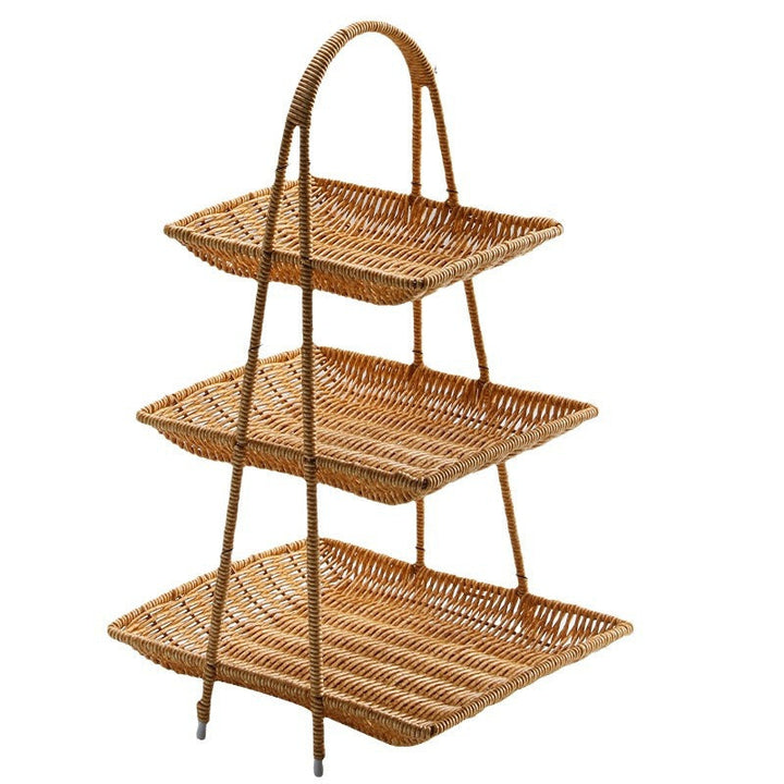 Three-Tier Woven Serving Stand Kalsten